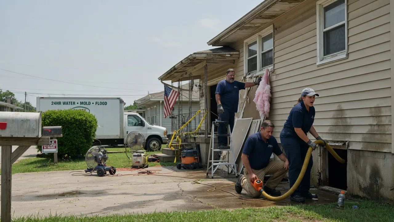 Water Damage Repair in Strasburg, IL near me